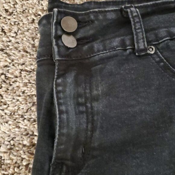 High waist denim legging  - Picture 3 of 4